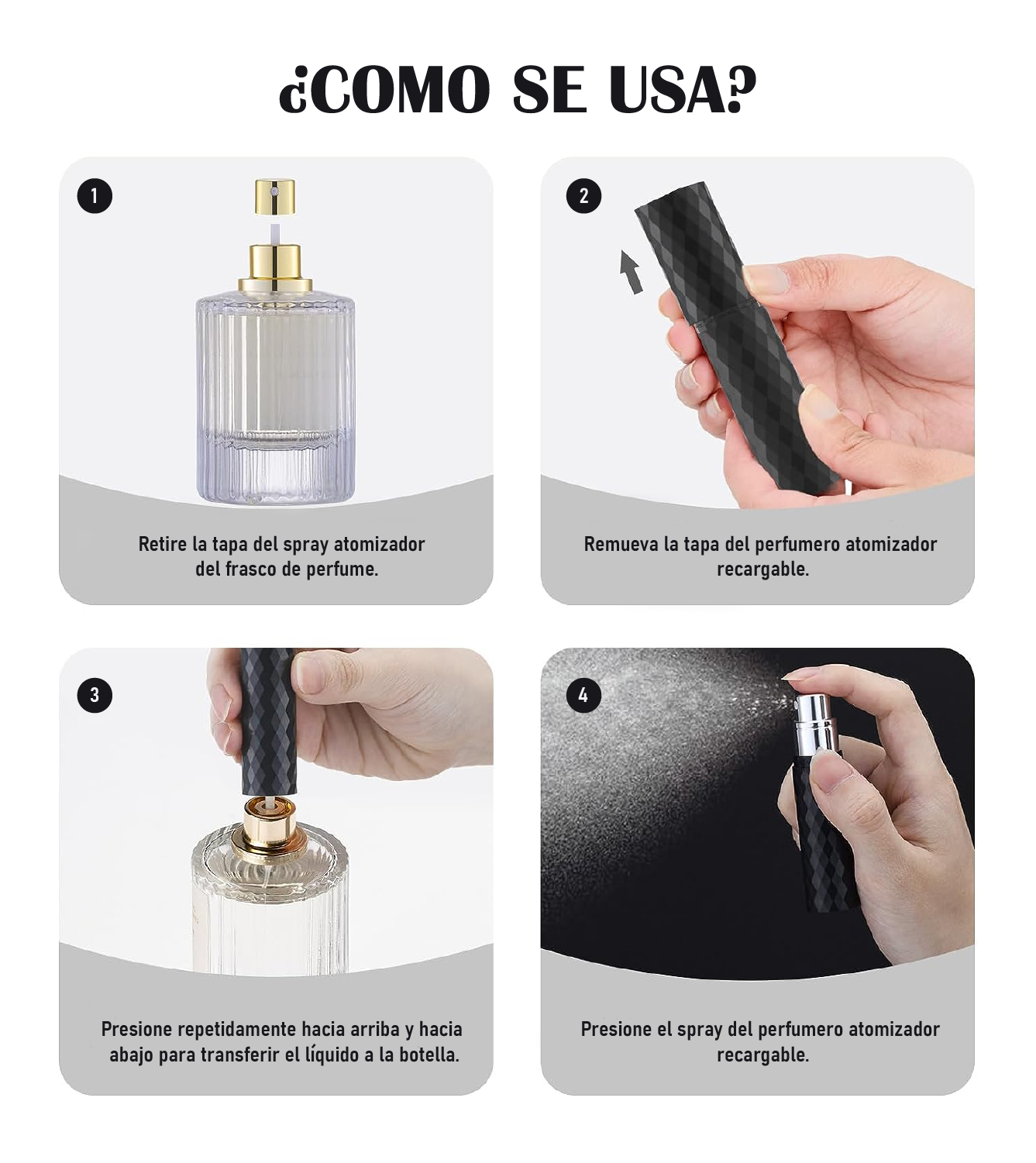 Perfumero Recargable 2.0 de 5ml